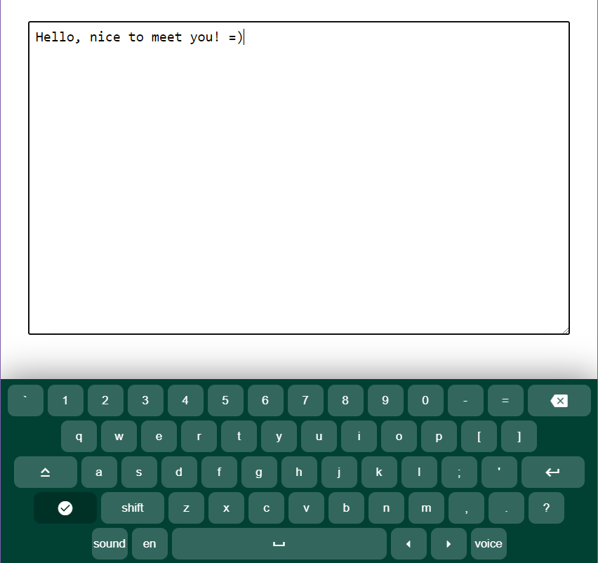 Keyboard image